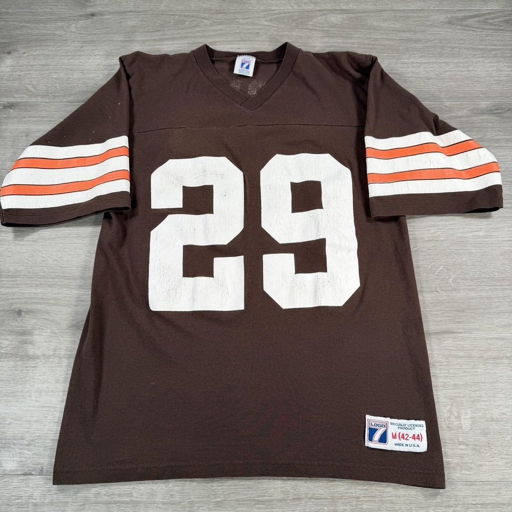 Vintage Cleveland Browns Shirt Jersey Medium Turner Logo 7 USA
